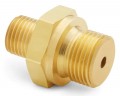 Ralston QTHA-3MB0-RS G Male BSPP (ISO 228/1) x Male Quick-Test Adapter, 0.38", brass-