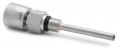 Ralston QTHA-3SSA-LD Female Quick-Test Outlet Port with drain tube, stainless steel-