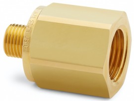 Ralston QTHA-4FB0 Brass Quick-Test Connector, 0.5" female NPT x male QT-