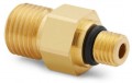 Ralston QTHA-5SB0 QTVC Outlet Port, male quick-test, brass-
