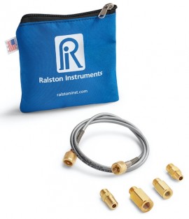 Ralston QTHA-KIT27 Quick-Test BSPT Pressure Gauge Connection Kit for hose mount-