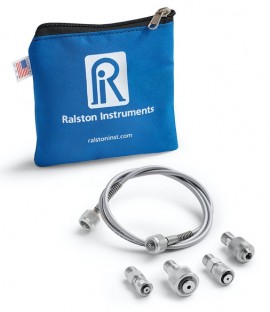Ralston QTHA-KIT31-SS Quick-Test Fractional Tube Fitting Kit, stainless steel-
