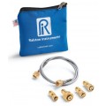 Ralston QTHA-KIT32 Quick-Test Metric Tube Fitting Kit, brass-