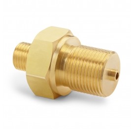 Ralston QTHA-MMBO-2015 Male M20 x 1.5 mm x Male Quick-Test Adapter, brass-