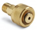 Ralston QTHA-MTB0-12mm Male Tube Fitting x Male Quick-Test Adapter, 12 mm, brass-