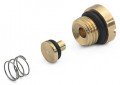 Ralston QTHP-0008 HP XH Inlet Check-Valve, Spring and Plug, brass-