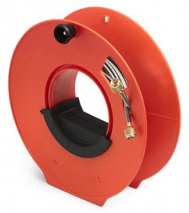 Ralston QTQT-HOS-100ft Quick-Test 6,900 psi Hose, 100' L with hose reel, brass ends-