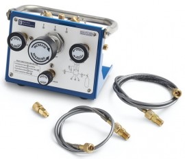 Ralston QTVC-1MBA-2m-1m Precision Volume Controller, 0.125&quot; male NPT gauge connection-