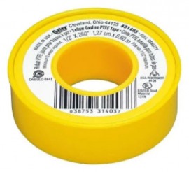 Ralston SM-0090 PTFE Sealing Tape, 0.5&quot; W, 10,000 psi-