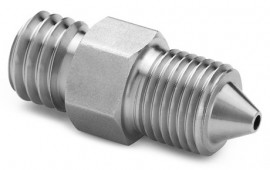 Ralston XTHA-2MS0-XH Male High Pressure x Male Quick-Test XT Adapter, 0.25", stainless steel-