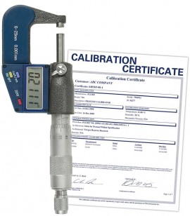 REED DC-516-NIST Digital Micrometer, 1" (25mm),  -
