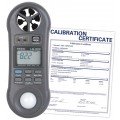 REED LM-8000-NIST 6-in-1 Multi-Function Environmental Meter,  -