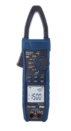 REED R5075 Professional Clamp Meter, Solar, CAT. III, 1500V-