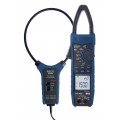 REED R5075-KIT Solar Clamp Meter Kit with 18&quot; Flexible Current Probe-
