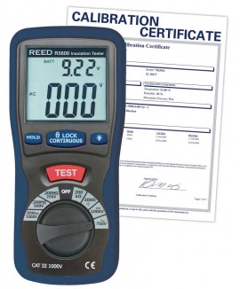 REED R5600-NIST Insulation Tester (Megohmmeter),  -