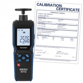 REED R7110-NIST Combination Contact and Laser Photo Tachometer,-