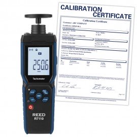 REED R7110-NIST Combination Contact and Laser Photo Tachometer,-