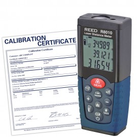 REED R8010-NIST Laser Distance Meter, 328&#039; (100m),-