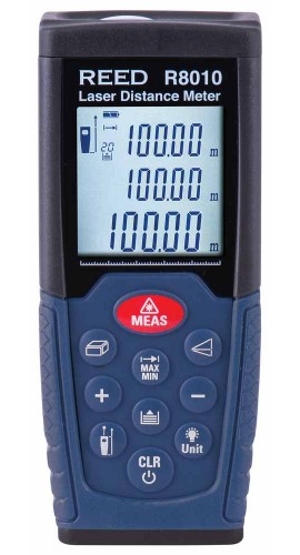 Rental - REED R8010 Laser Distance Meter, 328' (100m)-