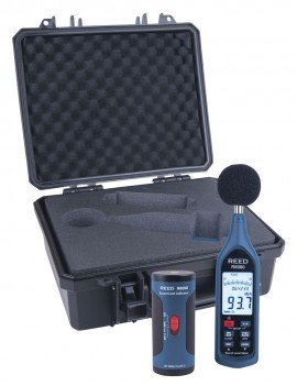Rental - REED R8080-KIT Data Logging Sound Level Meter and Calibrator Kit-