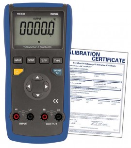REED R8802 Thermocouple Calibrator,  -