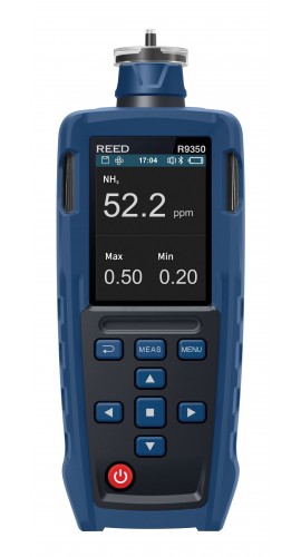 REED R9350 Ammonia Gas Detector, 0 to 100ppm-