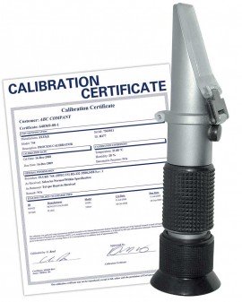 REED R9600-NIST Salinity Refractometer, 0 to 28% with ATC,  -