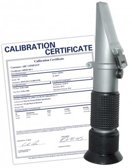 REED R9700-NIST Battery/Antifreeze Refractometer with ATC, C&amp;deg;, -