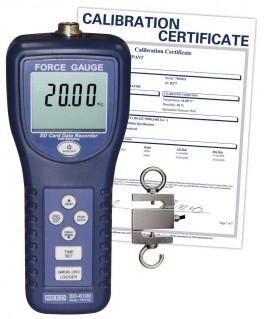 REED SD-6100-NIST Data Logging Force Gauge, 220lbs (100kg), -