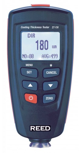 REED ST-156 Coating Thickness Gauge, 0-1250&amp;micro;m/0-50mils-