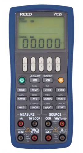 REED VC25 Process Calibrator-