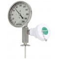 REOTEMP DMT Dual Mode Thermometer, 3&amp;quot; dial, 0 to 140&amp;deg;F-