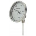 REOTEMP LL Adjustable Angle Bimetal Thermometer, 3&amp;quot; dial, 0 to 200&amp;deg;F-