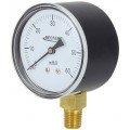 REOTEMP PC25 General Purpose Low Pressure Gauge with bottom mount, 2.5&amp;quot; dial, 0 to 60 inH<sub>2</sub>O-