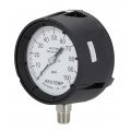 REOTEMP PT45 Industrial Process Gauge with tempered glass, 4.5&amp;quot; dial, -30 inHg/0/160 psi-