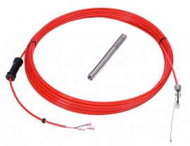 RIDGID 19638 B&amp;W Compact Push Cable Assembly, 100'-