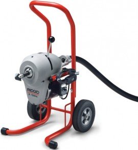 RIDGID 23712 K-1500A SE Sectional Drain Cleaner with A-1 Mitt, 0.75 HP, C-11 Cable-