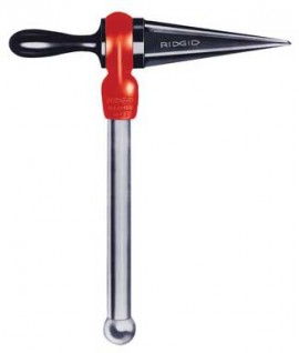 RIDGID 3 Straight Pipe Reamer w/ Handle, Capacity 3/8-3&amp;quot;-