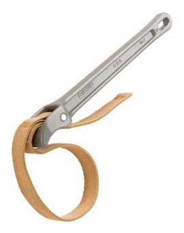 RIDGID 31350 #2 Aluminum Strap Wrench, 24&amp;quot; Strap Length-