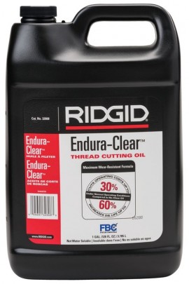 RIDGID 32808 Endura-Clear Thread Cutting Oil, 1 gal-