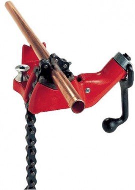 RIDGID 40210 Top Screw Bench Chain Vise, &amp;frac14; to 6&amp;quot;-