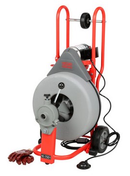 RIDGID 51407 K-750 Drum Machine with 0.625&amp;quot; Pigtail, 230 V-