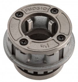 RIDGID 51877 12-R High-Speed Hand Threader Die Head for Plastic-Coated Pipe, 1.5&quot;-