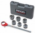RIDGID 12-R Exposed Ratchet Threader Set, &amp;frac12; to 2&amp;quot;, NPT-