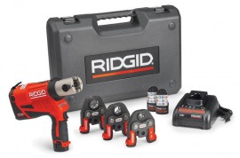 RIDGID 57408 RP 240 Press Tool with PureFlow/LIO Kit-