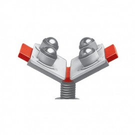 RIDGID 60007 BTH-9 Ball Transfer Heads, 12&amp;quot;, 1,000 lbs-