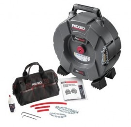 RIDGID 64278 K9-204 FlexShaft Machine, Global, 2 to 4" pipes-