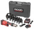 RIDGID RP 351 Standard Press Tool Kit with &amp;frac12; to 2&amp;quot; ProPress jaws, 7200 lbs ram force-