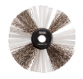 Ridgid 68978 Nylon/Steel Cleaning Brush for 5/16" cable, 3"-