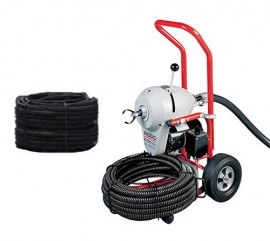 RIDGID K-1500SP A-Frame Sectional Machine, 115 V-